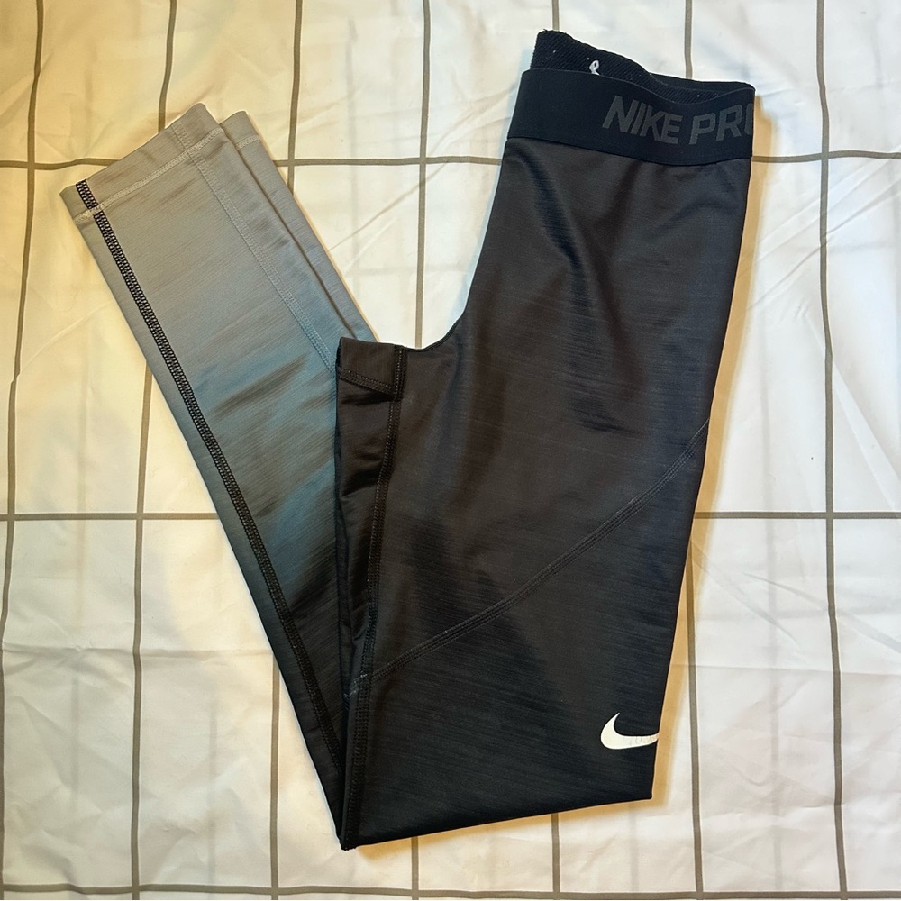Nike Pro Hyper Warm Gradient Leggings Size Small